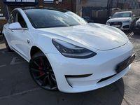 Used Tesla Model 3 Performance 82 kW (112 HP) 2020 White Sedan