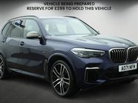 Used BMW X5 530 HP (389 kW) 2021 Tanzanite blue SUV