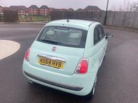 Used Fiat 500 Lounge 69 HP (50 kW) 2014 Green Hatchback
