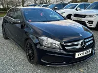 Begagnad Mercedes A200 AMG 134 HK (98 kW) 2015 Svart Halvkombi