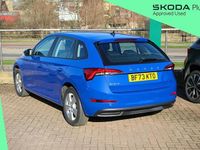 Used Skoda Scala SE 94 HP (69 kW) 2023 Blue Hatchback