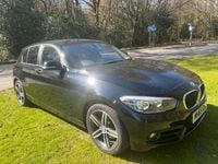 Used BMW 120 Sport Line 2016 Black Hatchback
