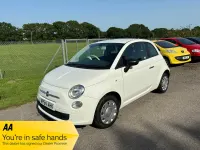 Used Fiat 500 Pop 69 HP (50 kW) 2015 White Hatchback