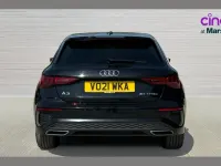 Begagnad Audi A3 e-tron S-Line 204 HK (150 kW) 2021 Svart Halvkombi