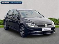 Used VW Golf VII SE 123 HP (90 kW) 2018 Black Hatchback