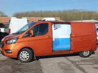 Used Ford Transit Custom 130 HP (95 kW) 2022 Orange Van