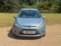 Used Ford Fiesta Zetec 2010 Blue Hatchback