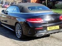 Usado Mercedes C250 AMG Line Premium Plus 204 HP (150 kW) 2017 Preto Cabrios