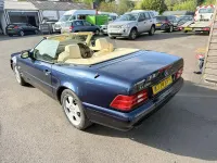 Used Mercedes SL280 2000 Blue Cabriolet