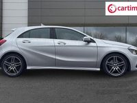 Used Mercedes A180 AMG line 109 HP (80 kW) 2018 Silver Hatchback