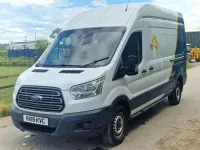 Used Ford Transit 130 HP (95 kW) 2018 White Van