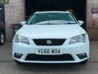 Used Seat Leon SE Dynamic 108 HP (79 kW) 2016 White Estate