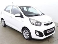 Used Kia Picanto 68 HP (50 kW) 2014 White Hatchback