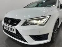 Used Seat Leon Cupra 290 290 HP (213 kW) 2016 White Hatchback
