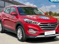 Używany Hyundai Tucson SE 116 KM (85 kW) 2017 Czerwony SUV