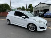Used Ford Fiesta Sport 95 HP (69 kW) 2013 White Van