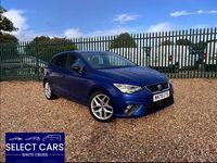 Used Seat Ibiza FR 95 HP (69 kW) 2020 Blue Hatchback