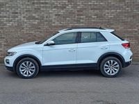 Used VW T-Roc SE 115 HP (84 kW) 2020 White SUV