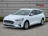 Used Ford Focus Zetec 120 HP (88 kW) 2021 White Estate