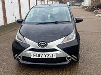 Used Toyota Aygo X-play 69 HP (50 kW) 2017 Black Hatchback