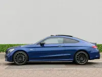 Used Mercedes C43 AMG Premium Plus 390 HP (286 kW) 2019 Blue Coupe