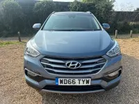 Used Hyundai Santa Fe Premium SE 200 HP (147 kW) 2017 Blue SUV