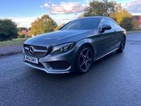 Used Mercedes C250 AMG line 2016 Grey Coupe