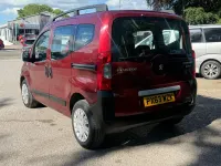 Used Peugeot Bipper Outdoor 75 HP (55 kW) 2014 Red MPV