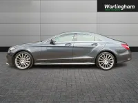 Begagnad Mercedes CLS350 AMG Line Premium 2015 Grå Sportkupé