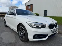Used BMW 118 Sport Line 2016 White Hatchback