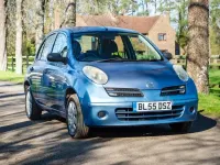 Begagnad Nissan Micra S 79 HK (58 kW) 2006 Blå Halvkombi