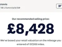 Used Skoda Octavia SE L 150 HP (110 kW) 2020 Silver Estate