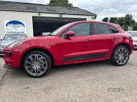 Used Porsche Macan S 335 HP (246 kW) 2018 Red SUV