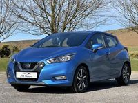 Używany Nissan Micra Acenta 71 KM (52 kW) 2017 Niebieski Hatchback