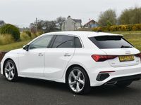 Used Audi A3 Sportback S-Line 148 HP (108 kW) 2024 White Hatchback