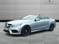 Used Mercedes E220 AMG 170 HP (125 kW) 2014 Silver Cabriolet