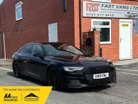 Used Audi A6 S-Line 201 HP (147 kW) 2019 Black Sedan