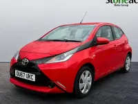 Used Toyota Aygo X-play 69 HP (50 kW) 2017 Red Hatchback