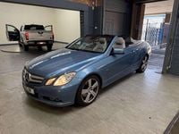 Used Mercedes E250 SE 2011 Blue Cabriolet