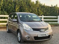 Used Nissan Note Acenta 110 HP (80 kW) 2009 Beige Hatchback