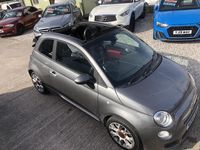 Used Fiat 500C S 69 HP (50 kW) 2015 Grey Cabriolet
