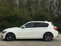 Used BMW 118 Sport Line 2012 White Hatchback