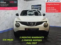 Used Nissan Juke Visia 94 HP (69 kW) 2014 White SUV