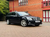 Used Mercedes C180 2011 Black Estate