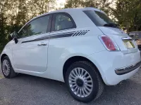 Used Fiat 500 Lounge 69 HP (50 kW) 2013 White Hatchback