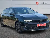 Used Vauxhall Astra GS Line 130 HP (95 kW) 2022 Black Hatchback