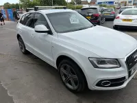 Used Audi Q5 S-line plus 150 HP (110 kW) 2014 White SUV