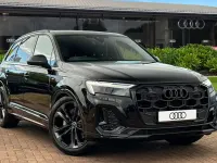 New Audi Q7 Black Edition 2025 Black SUV