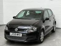 Used VW Polo SE 85 HP (62 kW) 2010 Black Hatchback