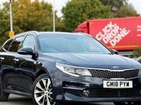 Used Kia Optima 139 HP (102 kW) 2018 Blue Estate